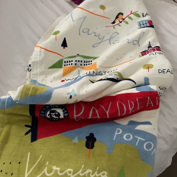 NWT Spartina 449 Bay Dreams Beach Towel - Picture 7 of 12